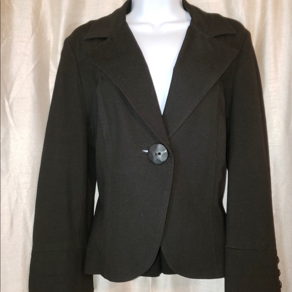 CAbi Black Flamenco Jacket Blazer